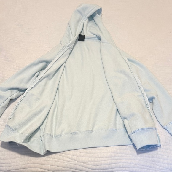 The North Face Sky Blue Full-Zip Hoodie - Picture 5 of 6